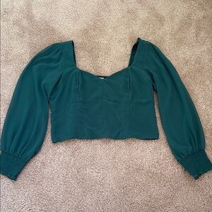 Abercrombie Green Women's Blouse